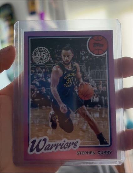 2025-26 Topps Basketball #80BK-89 Stephen Curry — front