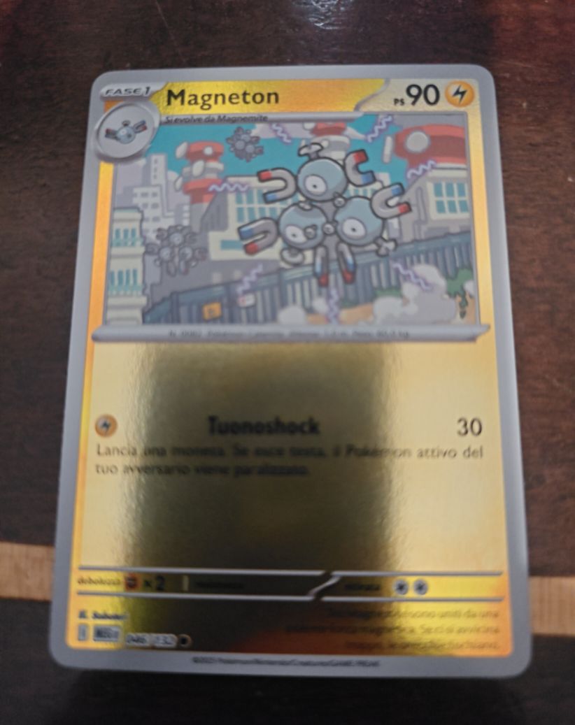 2025 Pokémon Mega Evolution #046 Magneton — front