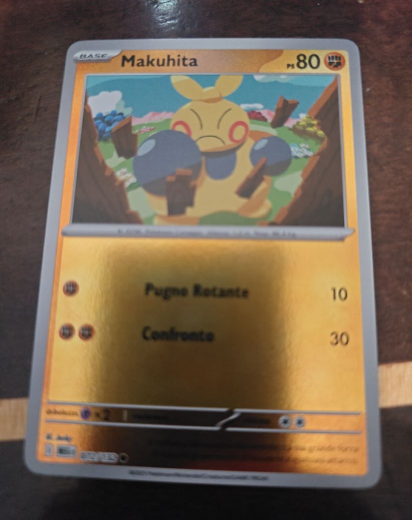 2025 Pokémon Mega Evolution ME01 #072 Makuhita — front