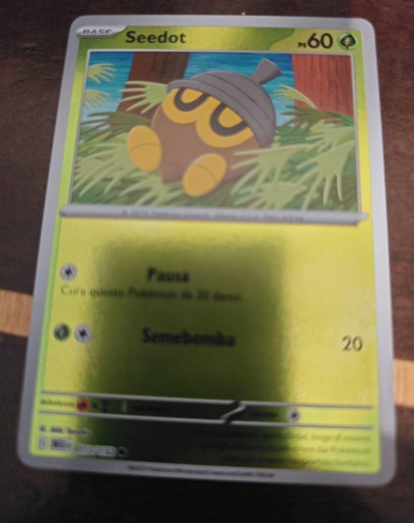 2025 Pokémon Mega Evolutions #013 Seedot — front