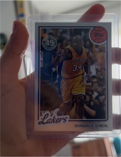 2025-26 Topps Basketball #80BK-4 Shaquille O'Neal — front