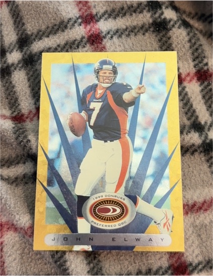 1999 Donruss Preferred QBC #87 John Elway — front