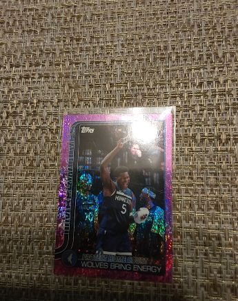 2023 Topps #5 Jaden McDaniels — front