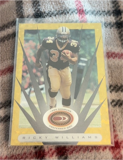 1999 Donruss Preferred QBC #104 Ricky Williams — front
