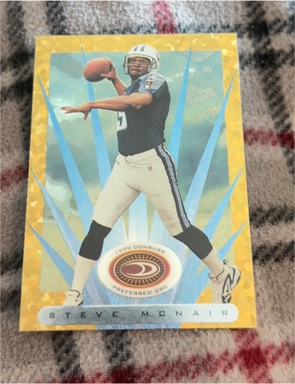 1999 Donruss Preferred QBC #31 Steve McNair — front