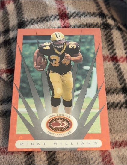 1999 Donruss Preferred QBC #43 Ricky Williams — front