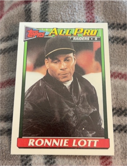 1991 Topps #97 Ronnie Lott — front