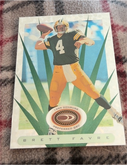 1999 Donruss Preferred QBC #57 Brett Favre — front