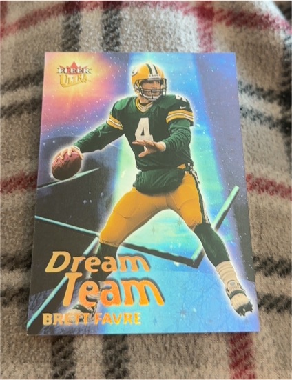 2000 Fleer Ultra Dream Team #2DT Brett Favre — front