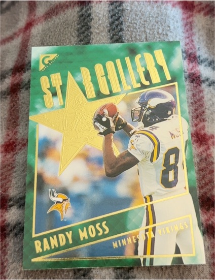 2001 Topps Gallery Star Gallery #SG5 Randy Moss — front