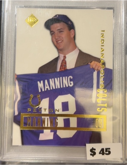 1998 Collector's Edge #NNO Peyton Manning — front