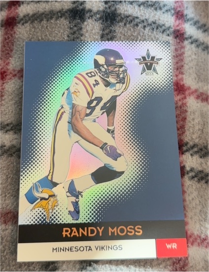 2000 Pacific Vanguard #96 Randy Moss Minnesota Vikings — front