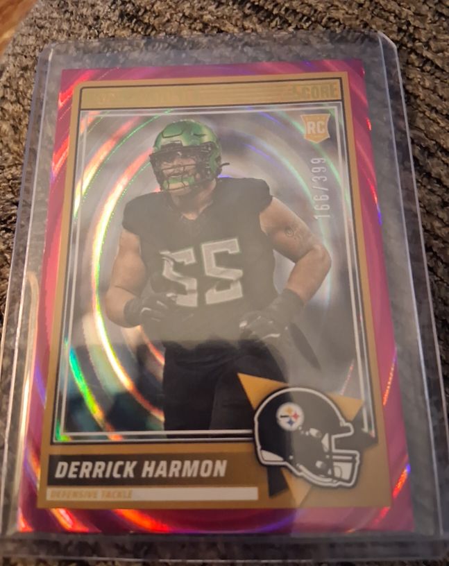 2025 Panini Score #81 Derrick Harmon — front