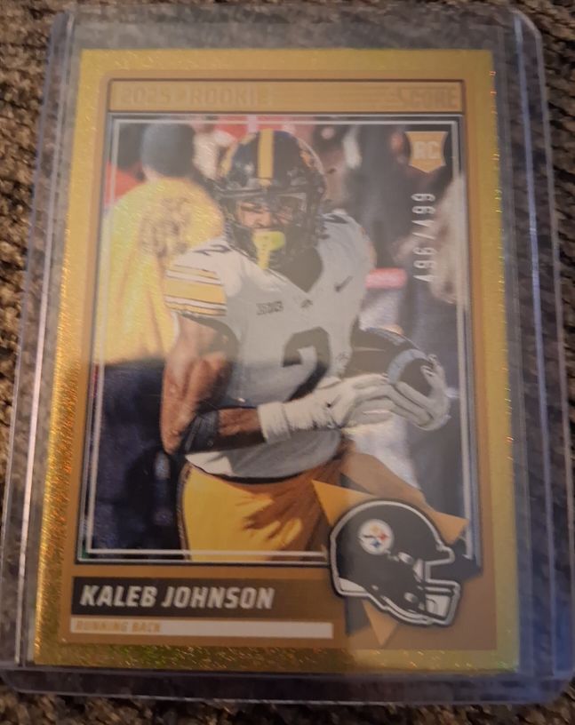 2025 Panini Score #12 Kaleb Johnson Rookie — front