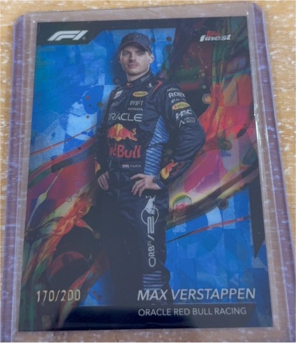 2024 Topps Finest Formula 1 #49 Max Verstappen — front