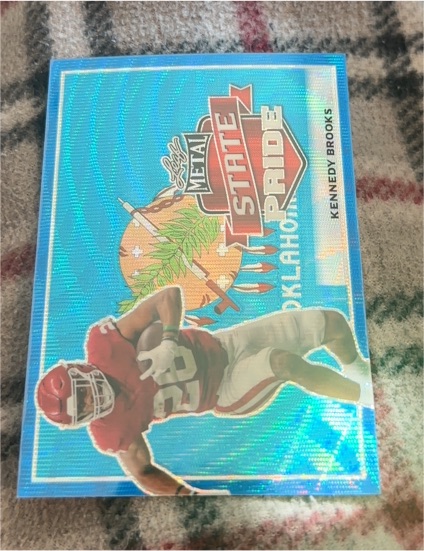 2022 Leaf Metal Draft State Pride #SP-KB1 Kennedy Brooks — front