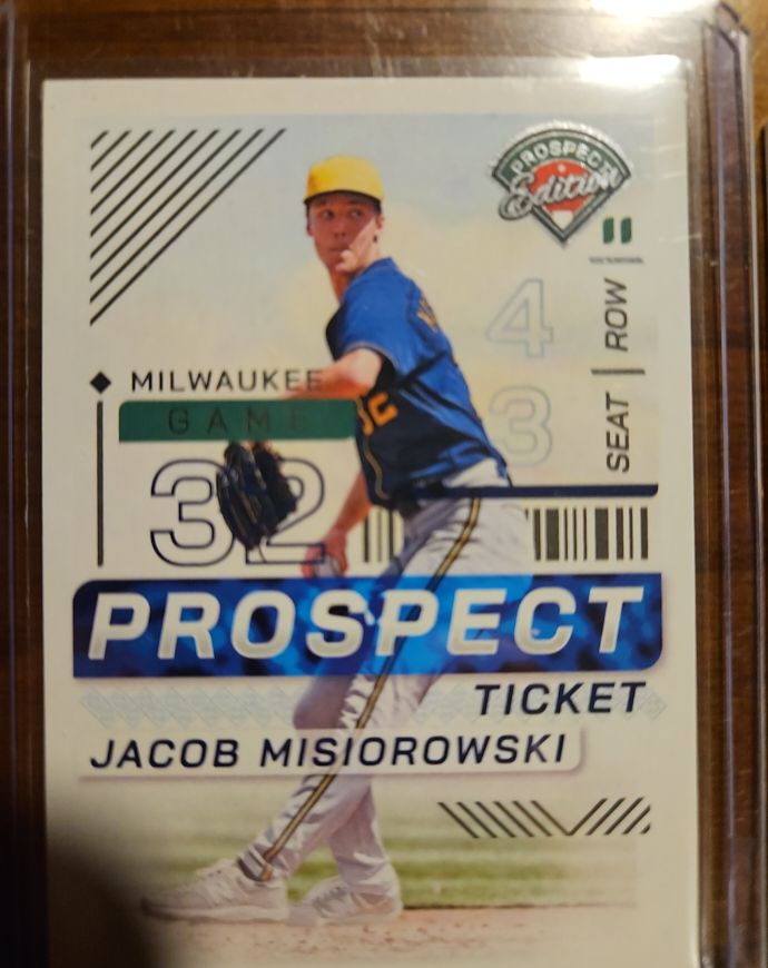 2024 Panini Prospect Edition #156 Jacob Misiorowski — front