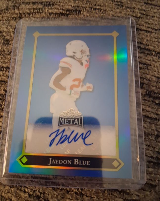 2025 Leaf Metal #92L-JB1 Jaydon Blue — front