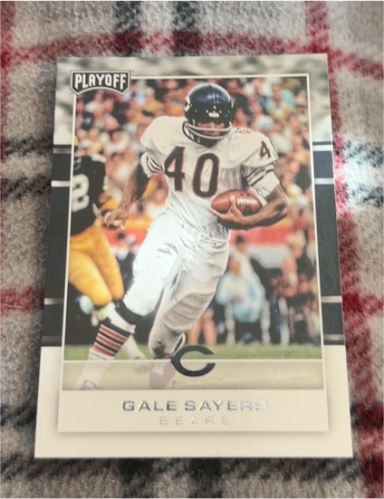 2017 Panini Playoff #191 Gale Sayers Chicago Bears — front