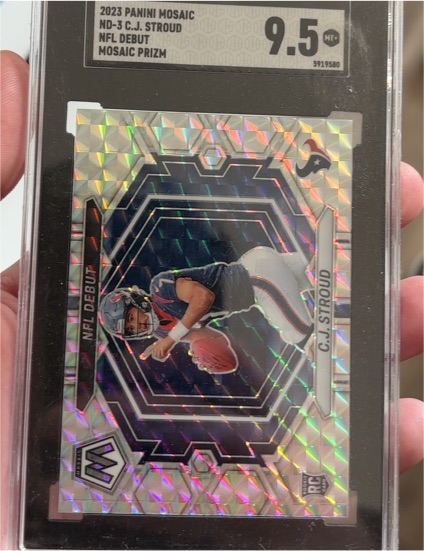 2023 Panini Mosaic NFL Debut #ND-3 C.J. Stroud — front