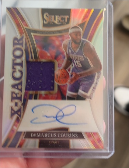 2024 Panini Select X-FACTOR #X-FACTOR DeMarcus Cousins — front
