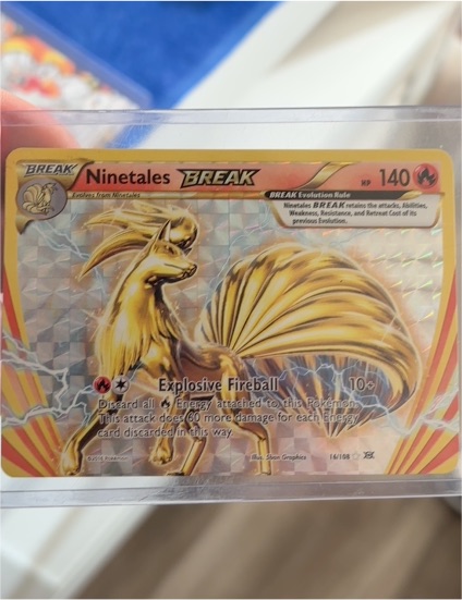 2016 Pokémon XY Evolutions #16 Ninetales BREAK — front