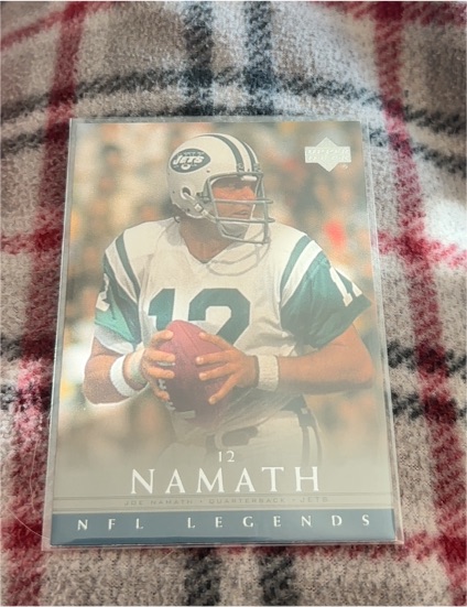 2000 Upper Deck Legends #51 Joe Namath — front