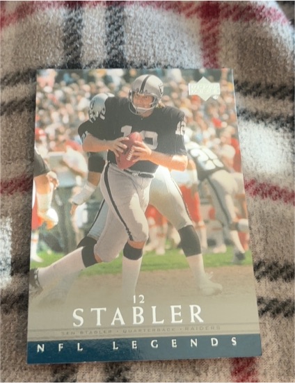 2000 Upper Deck Legends #12 Ken Stabler — front
