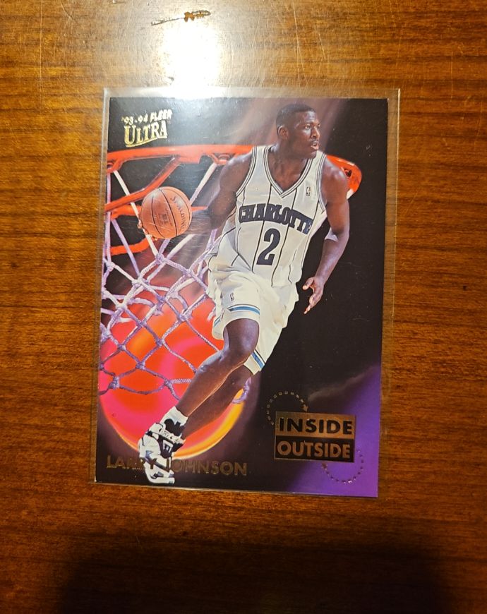 1993-94 Fleer Ultra #3 Larry Johnson — front
