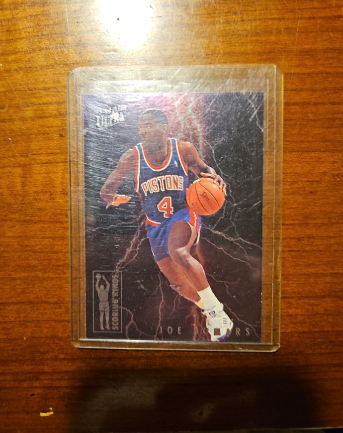 1993 Ultra #4 Joe Dumars — front