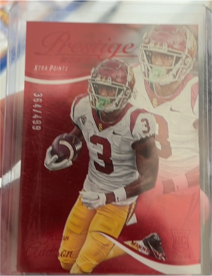 2023 Panini Prestige #352 Jordan Addison — front
