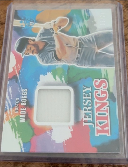 2022 Panini Diamond Kings Jersey Kings #JK-WB Wade Boggs — front