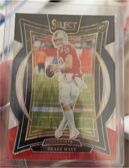2024 Panini Select #27 Drake Maye — front