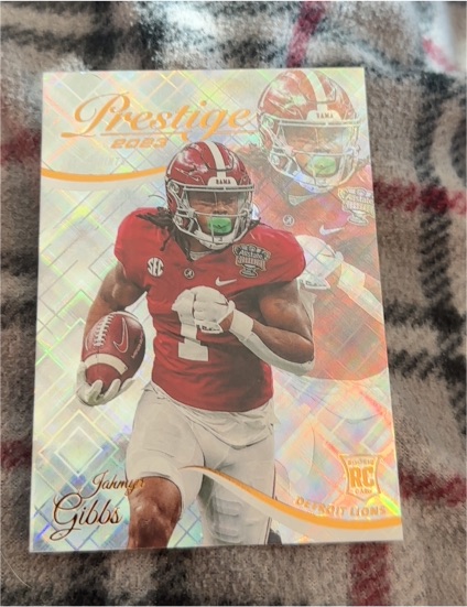 2023 Panini Prestige #343 Jahmyr Gibbs — front