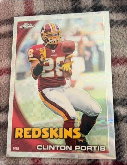 2010 Topps Chrome #C81 Clinton Portis — front