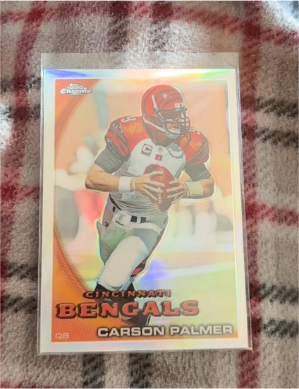 2010 Topps Chrome #C91 Carson Palmer — front