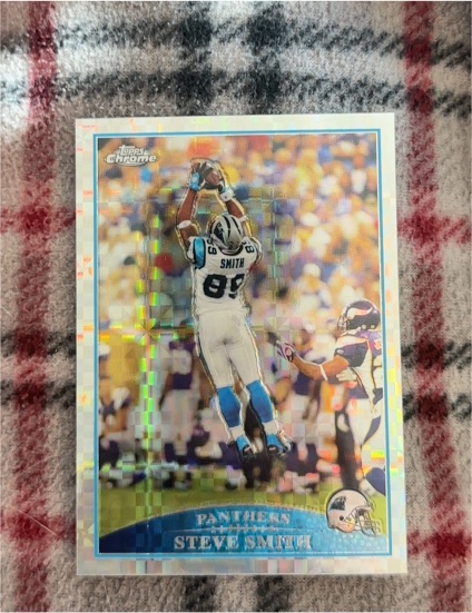 2009 Topps Chrome #TC46 Steve Smith — front