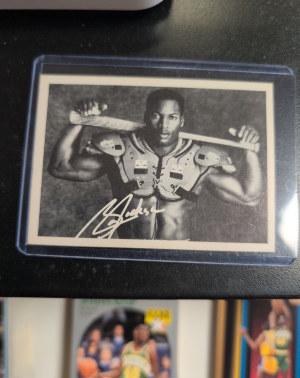 1990 Score #697 Bo Jackson Promo Card — front