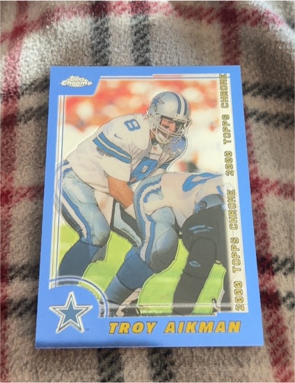 2000 Topps Chrome #94 Troy Aikman — front