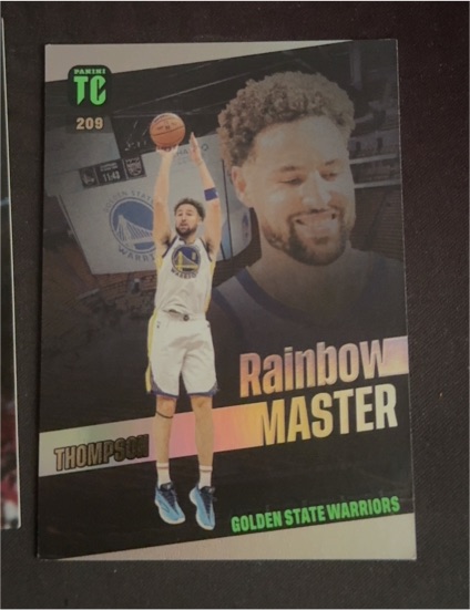 2024 Panini Top Class #209 Klay Thompson Rainbow Master — front