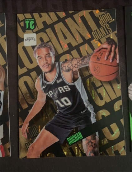 2023-24 Panini Top Class Holo Giants #Jeremy Sochan — front