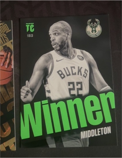 2023-24 Panini Top Class #183 Khris Middleton Winner — front