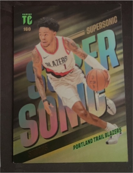 2023-24 Panini Top Class #160 Anfernee Simons (Super Sonic) — front