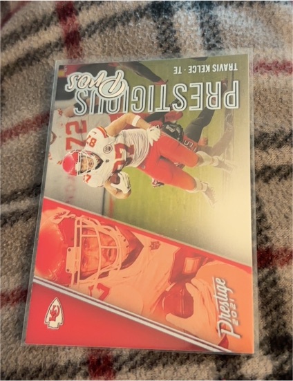 2021 Panini Prestige #PP-TK Travis Kelce — front