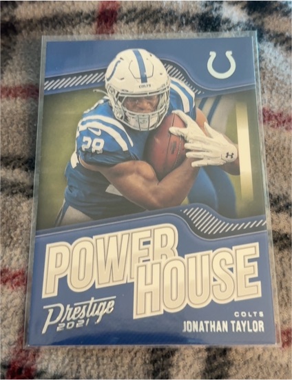 2021 Panini Prestige #PH-JT Jonathan Taylor Power House — front