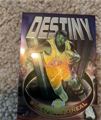 1997-98 Topps Chrome Destiny #D15 Shaquille O'Neal — front