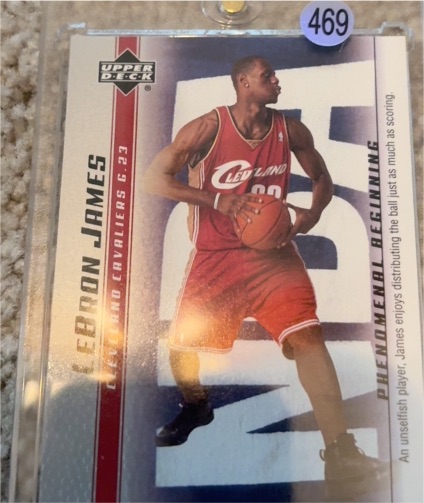 2003 Upper Deck Phenomenal Beginning #15 LeBron James — front