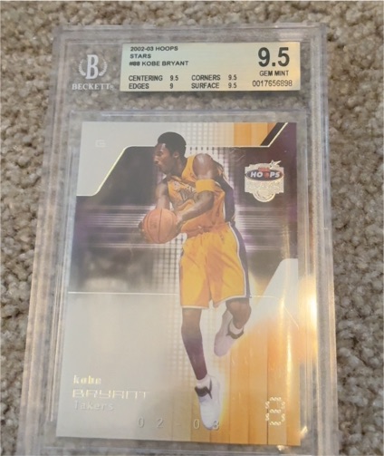 2002-03 Hoops Stars #88 Kobe Bryant — front