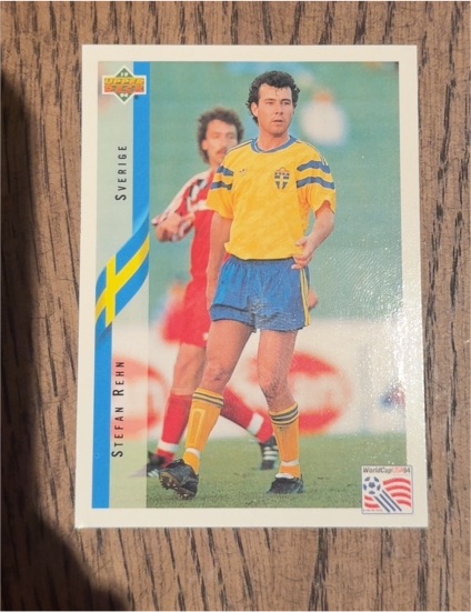 1994 Upper Deck World Cup #97 Stefan Rehn — front