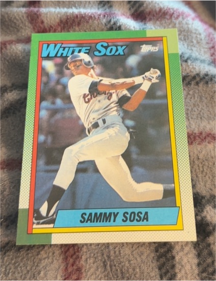 1990 Topps #692 Sammy Sosa — front